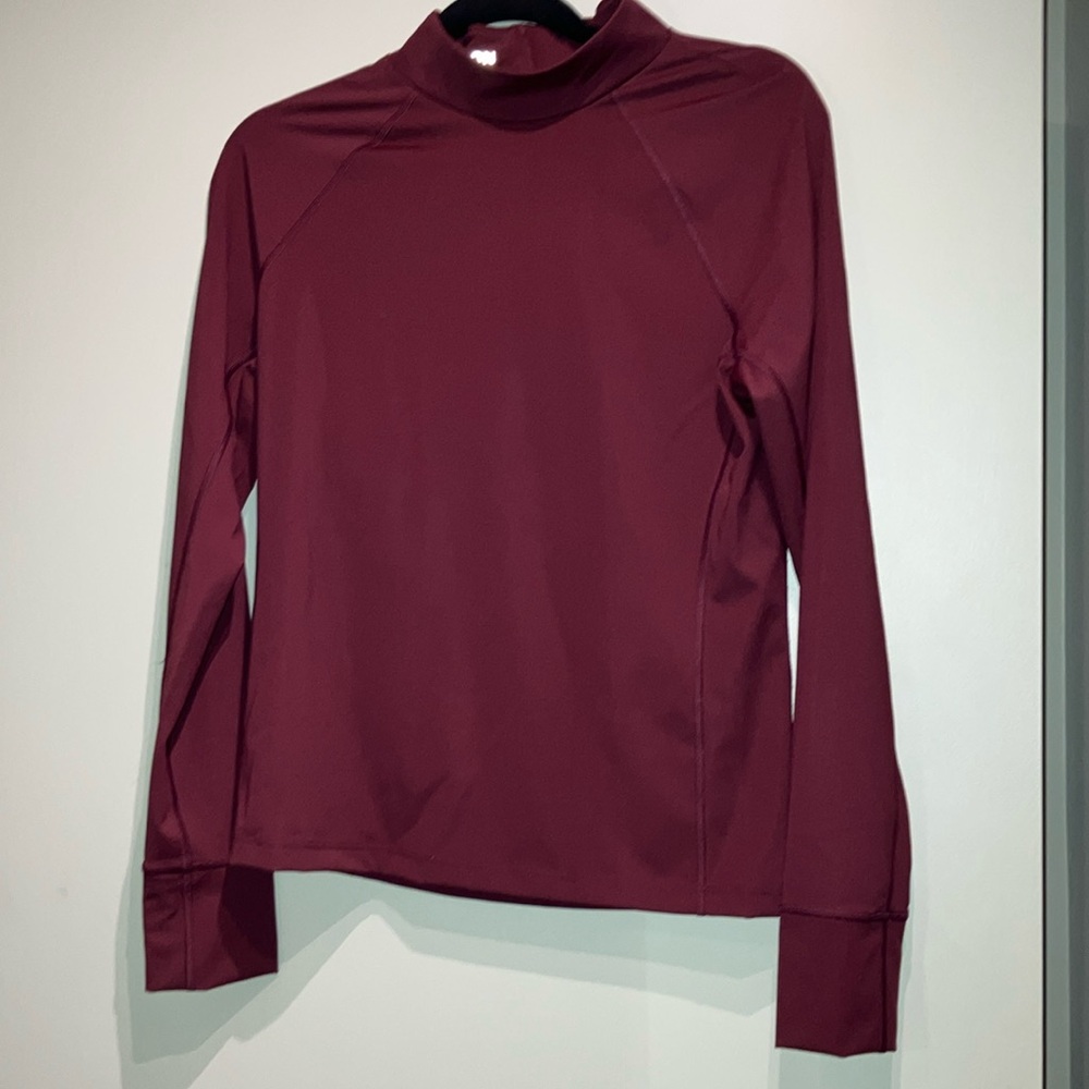 Greyson Soleil Mockneck Top Size L NWT